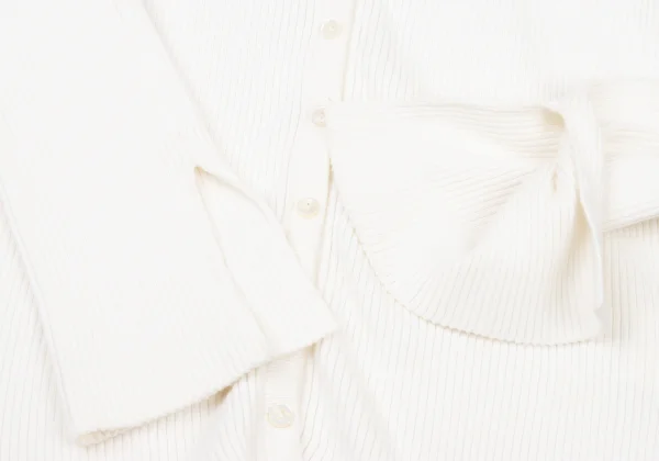 MACPHEE Cotton Rib Knit Cardigan K-175935_006