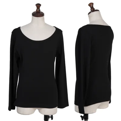 tricot COMME des GARCONS Wool Boat Neck Knit Top