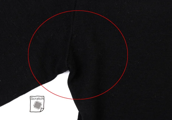 tricot COMME des GARCONS Wool Boat Neck Knit Top K-175936_004