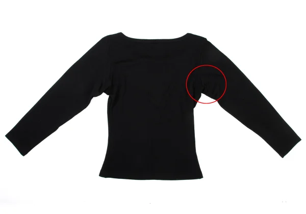 tricot COMME des GARCONS Wool Boat Neck Knit Top K-175936_011