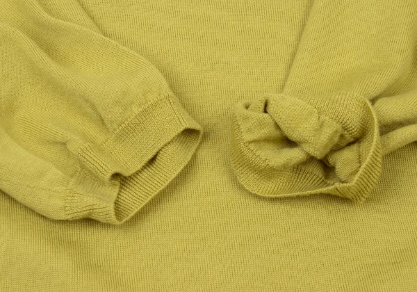MACPHEE Short Sleeved Wool Knit Top K-175939_008