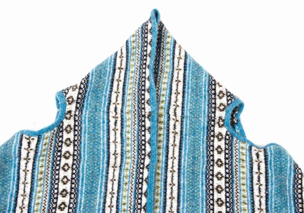 MACPHEE Wool Blend Striped Jacquard Knit Vest K-175941_003