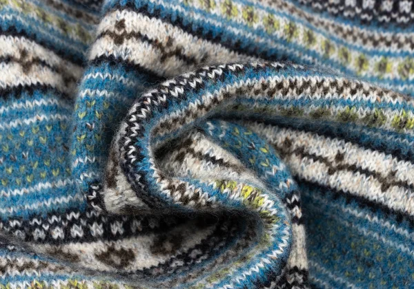 MACPHEE Wool Blend Striped Jacquard Knit Vest K-175941_009