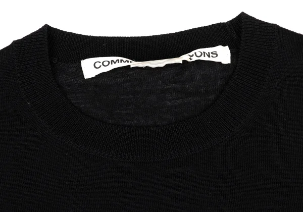COMME des GARCONS Wool 3/4 sleeve Knit Sweater  K-175945_004