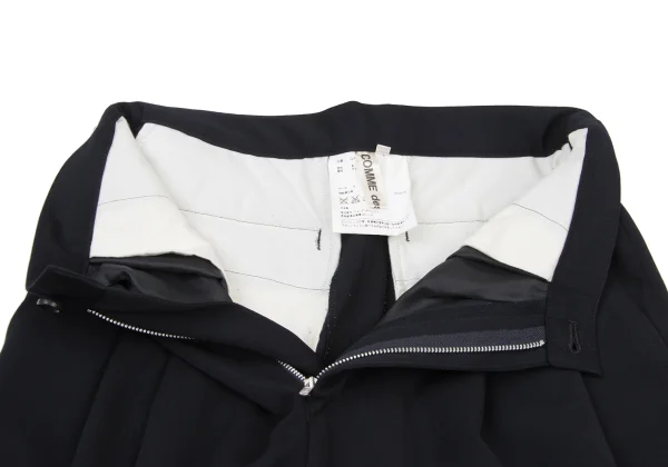 COMME des GARCONS Wool Gabardine Tuck Tapered Pants K-175947_004