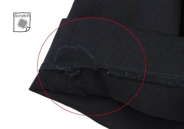 COMME des GARCONS Wool Gabardine Tuck Tapered Pants K-175947_008