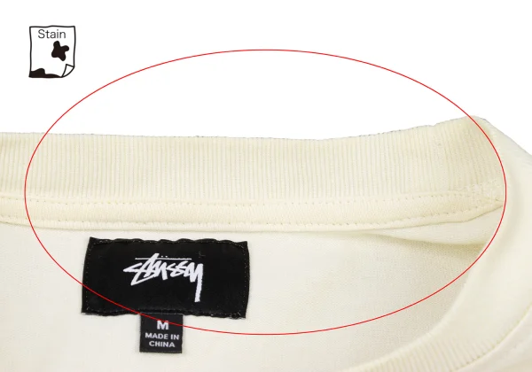 STUSSY Logo Embroidery Pocket T-shirt K-175950_005
