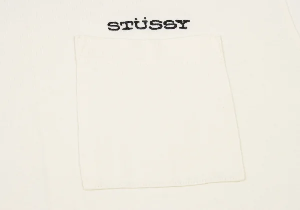 STUSSY Logo Embroidery Pocket T-shirt K-175950_006