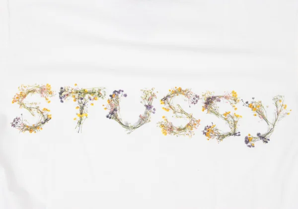 STUSSY Floral Logo Print T-shirt K-175952_009