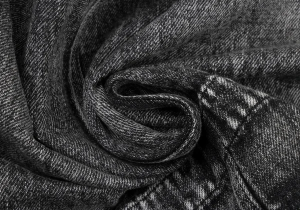 Y's Cotton Linen Band-Collar Denim Blouson K-175954_015