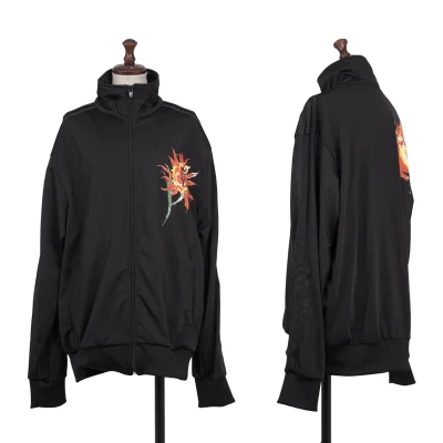Y's×adidas Cactus Flower-Print Track Jacket