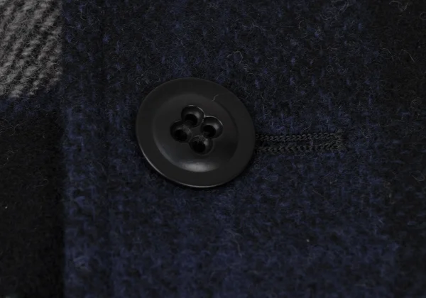 Y's Wool Blend Check Flannel Dress K-175956_006