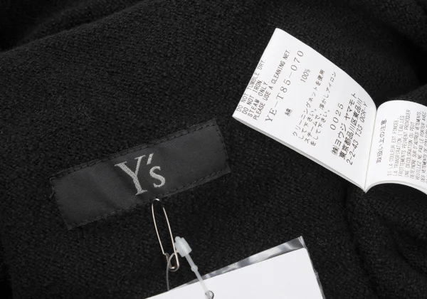 Y's Layered Design Knit Long Cardigan K-175957_019