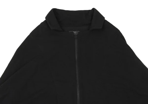 Y's Deformation Cotton Zip Up Sweatshirt K-175959_003