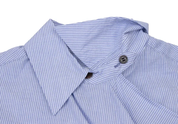 Y's Gathered Design Stripe Shirt K-175963_011