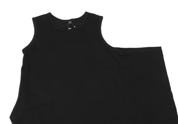Y's Asymmetrical Sleeveless Top K-175964_003