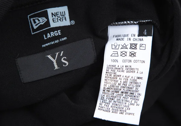 Y's×NEW ERA Logo Printed T Shirt K-175967_011