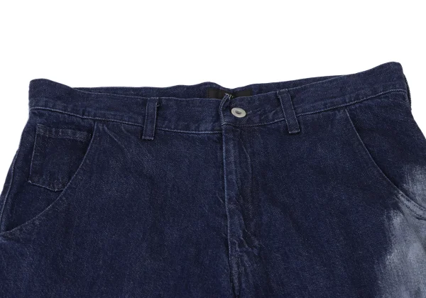 Y's Spotted Horse Painted Barrel Jeans K-175968_003
