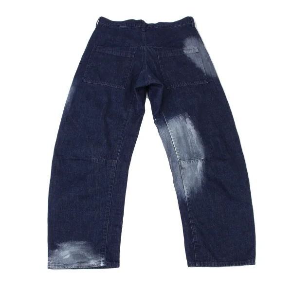 Y's Spotted Horse Painted Barrel Jeans K-175968_011