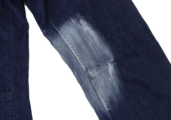 Y's Spotted Horse Painted Barrel Jeans K-175968_014