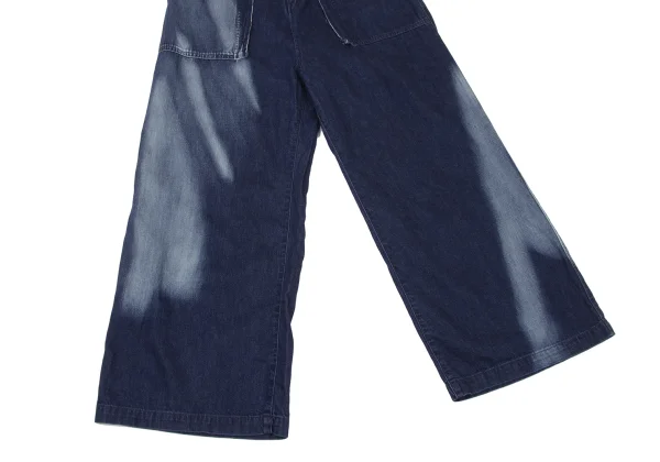 Y's Faded Pocket Design Wide Jeans K-175969_007
