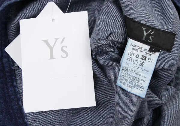 Y's Faded Pocket Design Wide Jeans K-175969_015