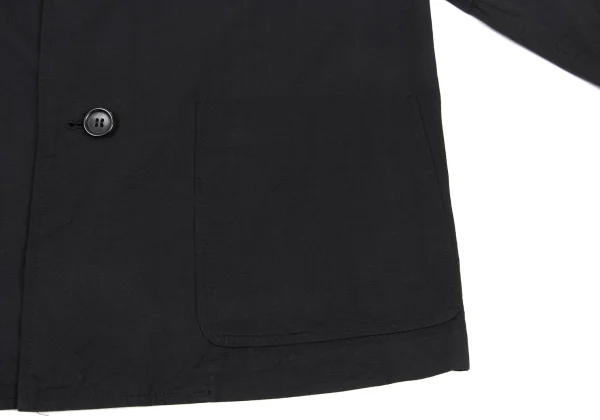 COMME des GARCONS HOMME Cotton Patch Pocket Collarless Jacket K-175983_011