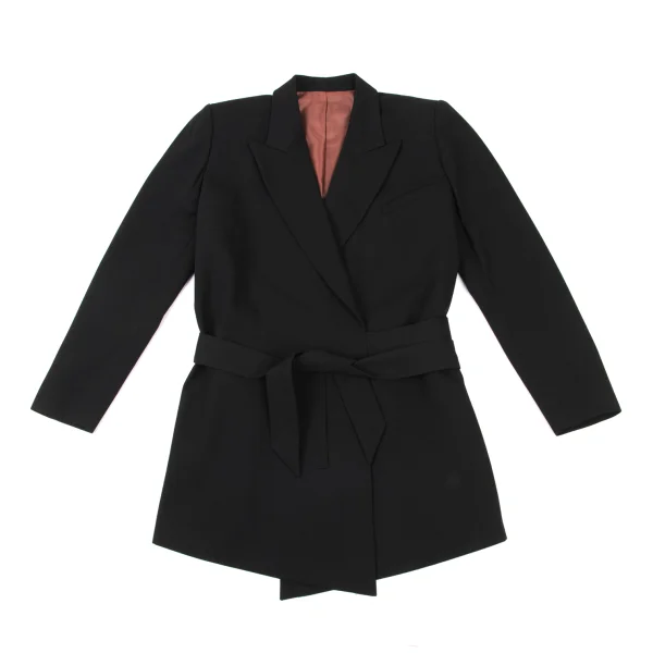 Jean Paul GAULTIER CLASSIQUE Strap Detail Peaked Lapel Jacket K-175984_002
