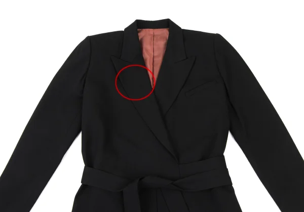 Jean Paul GAULTIER CLASSIQUE Strap Detail Peaked Lapel Jacket K-175984_003