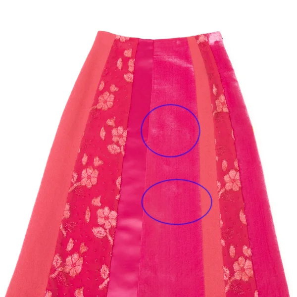 tricot COMME des GARCONS Mixed Material Paneling Skirt K-175987_003