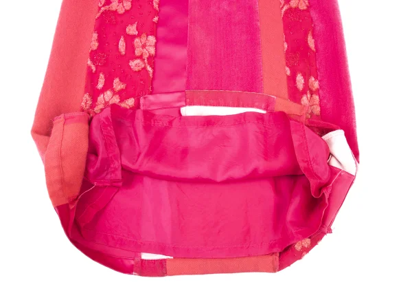 tricot COMME des GARCONS Mixed Material Paneling Skirt K-175987_008