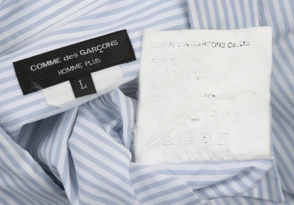 COMME des GARCONS HOMME PLUS Cotton Cut Sleeve Shirt K-175989_018