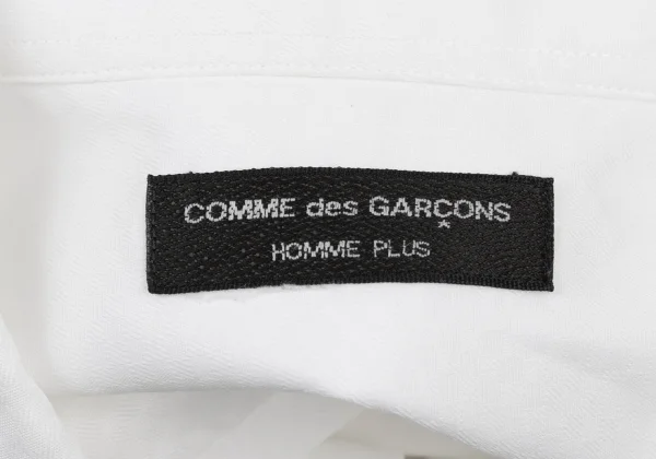 COMME des GARCONS HOMME PLUS Check Weave Pintuck Design Short Sleeved Shirt  K-175990_018