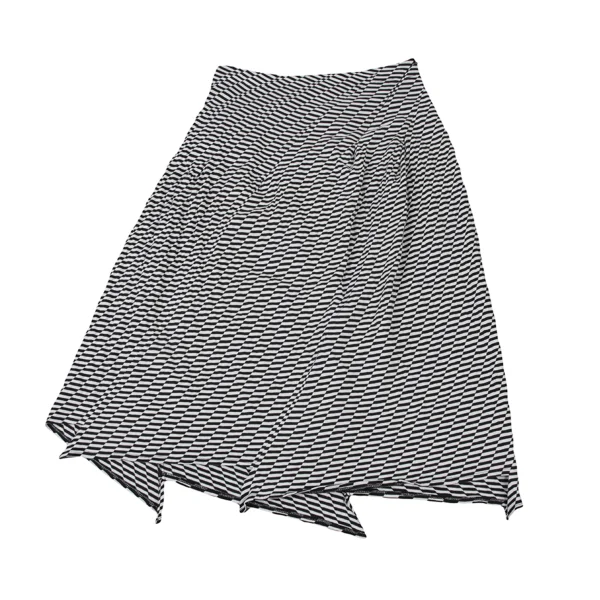 ISSEY MIYAKE FETE Printed Cotton Bias Switching Skirt K-175991_002