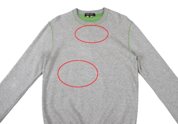 COMME des GARCONS HOMME DEUX Cotton Color Stitch Sweat Shirt K-175993_002
