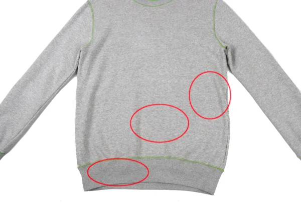 COMME des GARCONS HOMME DEUX Cotton Color Stitch Sweat Shirt K-175993_011