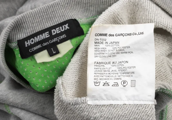 COMME des GARCONS HOMME DEUX Cotton Color Stitch Sweat Shirt K-175993_019