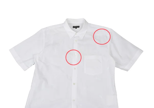 COMME des GARCONS HOMME PLUS Logo Embroidered Short Sleeve Shirt K-175995_002