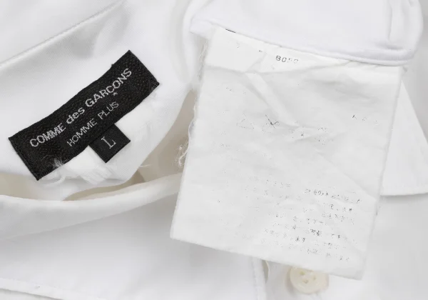 COMME des GARCONS HOMME PLUS Logo Embroidered Short Sleeve Shirt K-175995_020