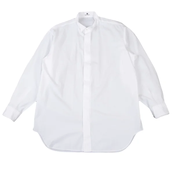 ISSEY MIYAKE im Cotton Stand Collar Shirt White M K-175996_001