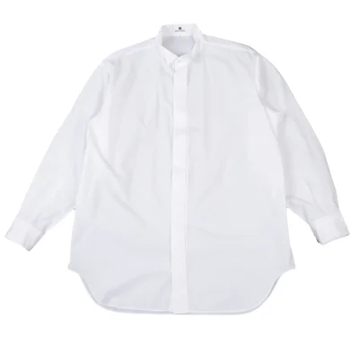 ISSEY MIYAKE im Cotton Stand Collar Shirt