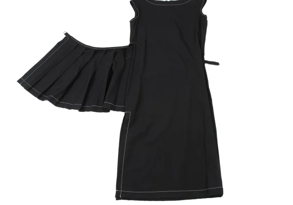 tricot COMME des GARCONS Wool Skirt Design Sleeveless Dress K-175999_008