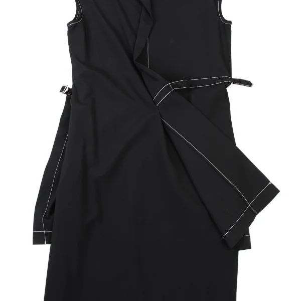 tricot COMME des GARCONS Wool Skirt Design Sleeveless Dress K-175999_012