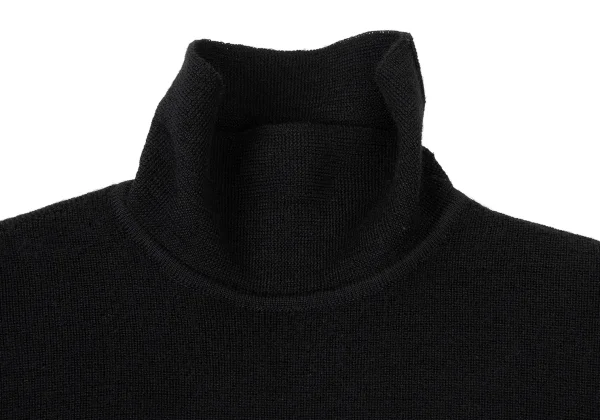 tricot COMME des GARCONS Hem Frill Cropped Wool Knit Sweater K-176001_004
