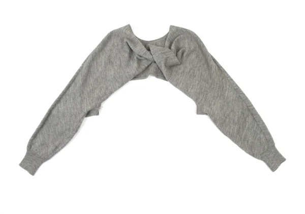 tricot COMME des GARCONS Back Twisted Wool Knit Bolero K-176002_010