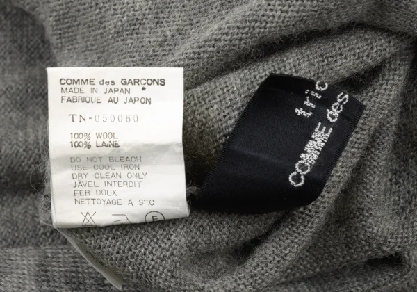 tricot COMME des GARCONS Back Twisted Wool Knit Bolero K-176002_013