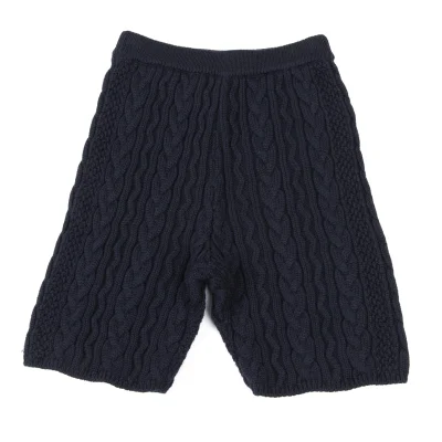 tricot COMME des GARCONS Wool Cable Knit Short Pants