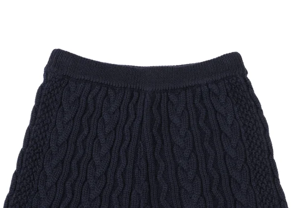 tricot COMME des GARCONS Wool Cable Knit Short Pants K-176003_002