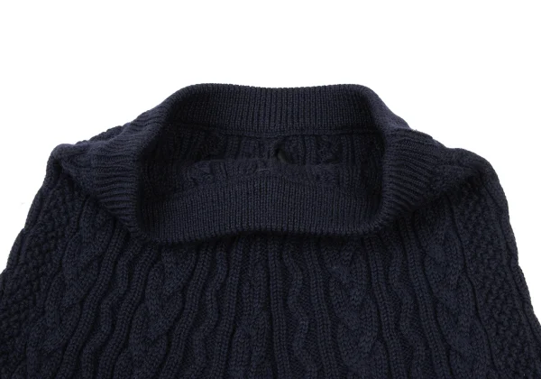 tricot COMME des GARCONS Wool Cable Knit Short Pants K-176003_003