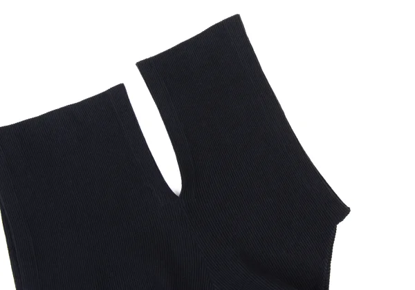 tricot COMME des GARCONS Cotton Stretch Drape V-neck Knit Vest K-176004_004